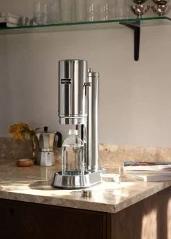 Aarke hiilihapotuslaite Carbonator Pro, polished steel