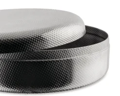 Alessi Extra Ordinary Texture säilytyspurkki 3,1 L  teräs