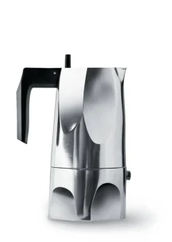 Alessi Ossidiana espressopannu 3 kuppia alumini