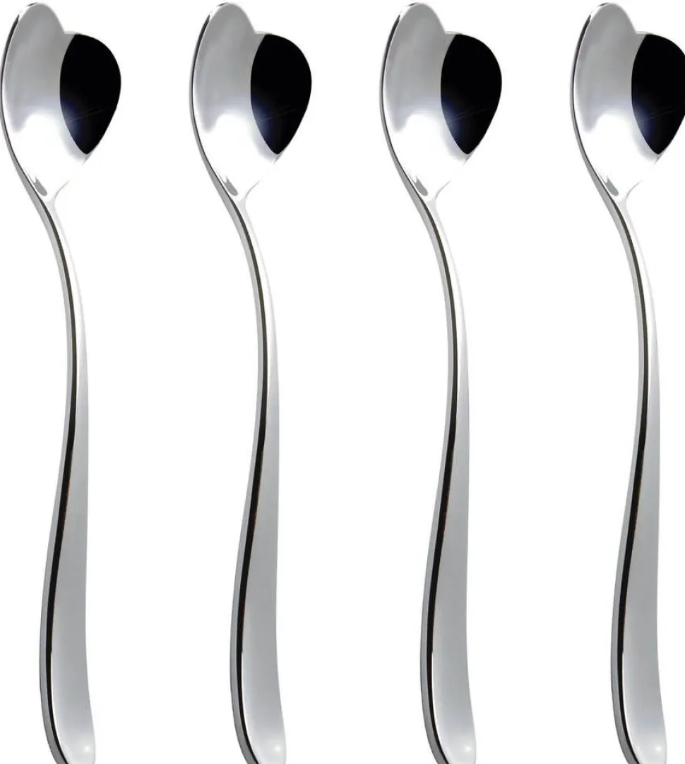 Alessi Sydänlusikat BIG LOVE 4 kpl