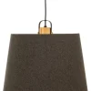 Aneta Lighting kattovalaisin Geilo 45 musta/harmaa/puu