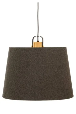 Aneta Lighting kattovalaisin Geilo 45 musta/harmaa/puu