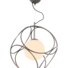 Aneta Lighting riippuvalaisin Rigoletto tina/valkoinen