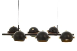 Aneta Lighting riippuvalaisin Bow 6-os. musta