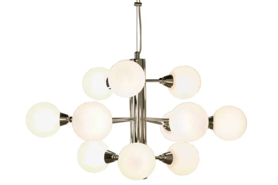 Aneta Lighting Fidelio 12-os. kattovalaisin kromi