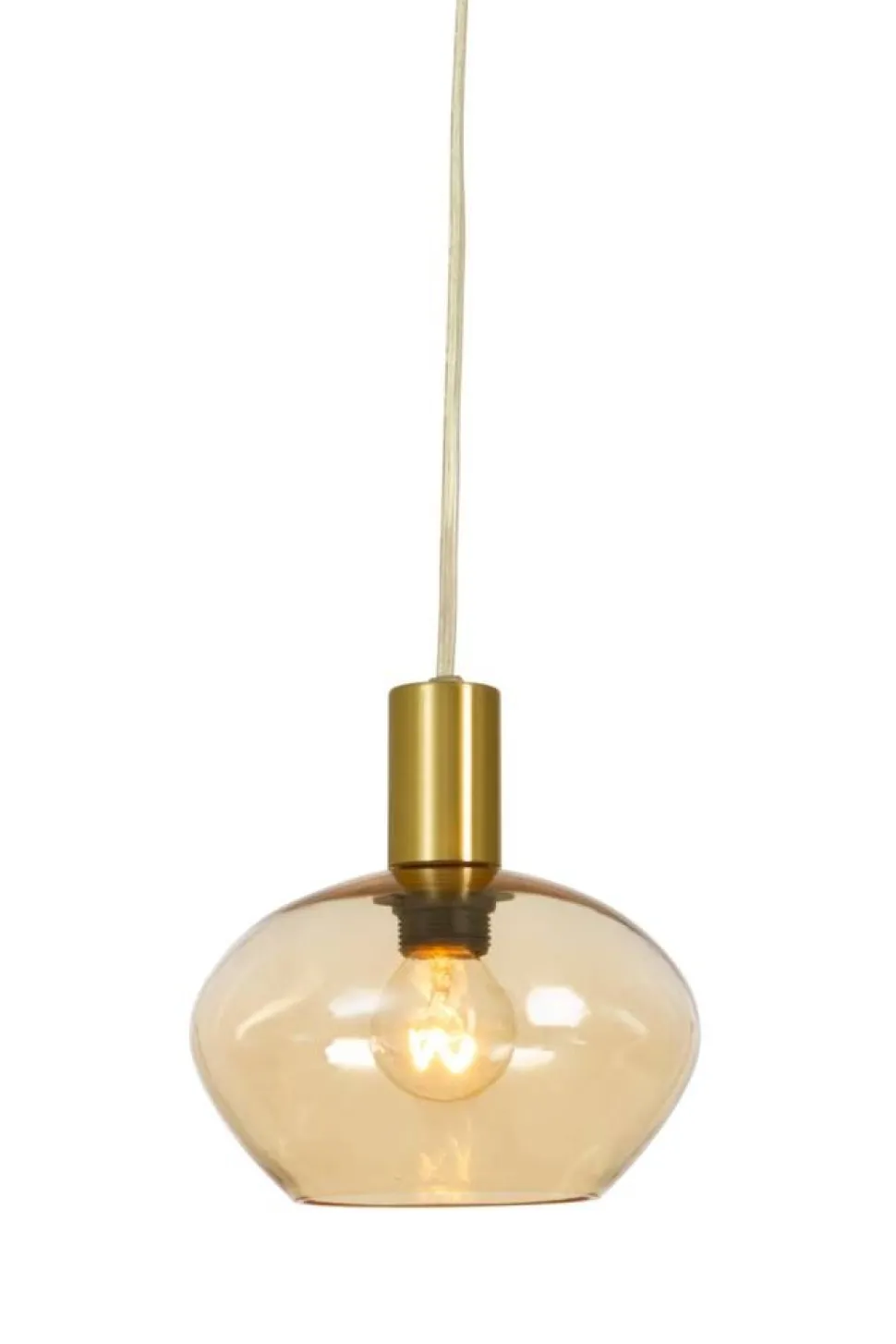 Aneta Lighting ikkunavalaisin Bell mattamessinki/meripihka