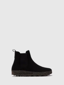 Asportuguesas nilkkurit Caia Felt Black