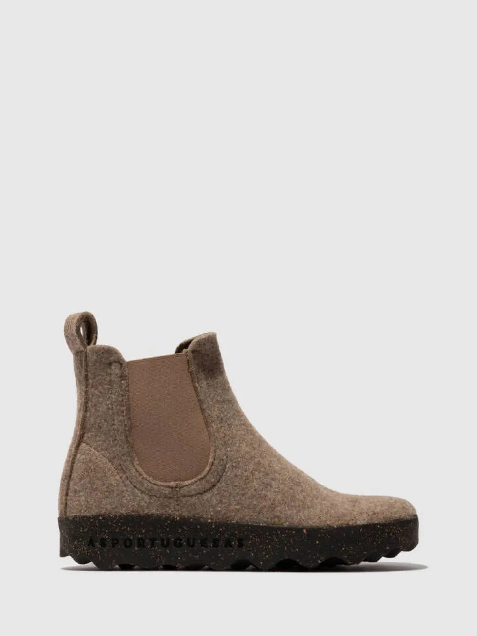 Asportuguesas nilkkurit Caia Taupe Felt