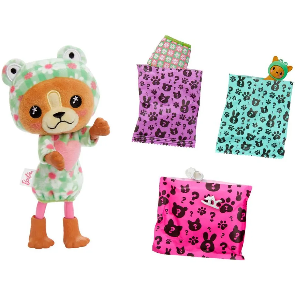Barbie Cutie Reveal Chelsea Costume Cuties vihreä