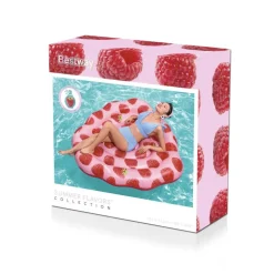 Bestway tuoksuva uimapatja vadelma 165x151 cm