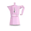 Bialetti espressokeitin 6 k. Moka Exclusive vaal.punainen