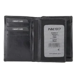 BLC nahkalompakko NK1917 1003/414 Musta