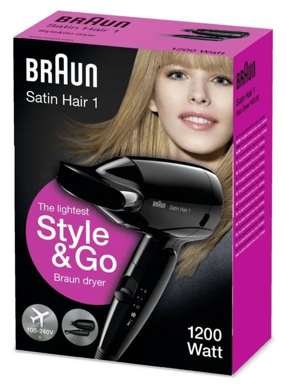 Braun hiustenkuivain HD130