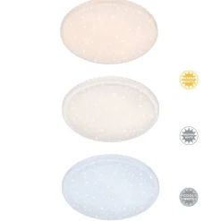 Briloner LED-plafondi CCT tähtikuviokupu ja kristallikoriste