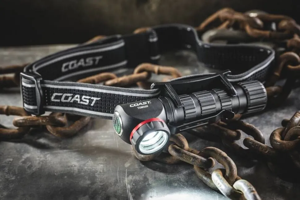 Coast otsavalo TXM50R ladattava 1250 lumenia