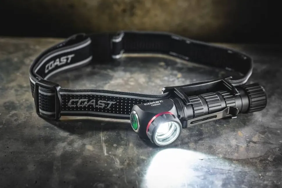 Coast otsavalo TXM50R ladattava 1250 lumenia