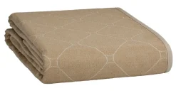 Create Home Aamu päiväpeite 2-puoleinen 180x260cm khaki/l.valkoinen