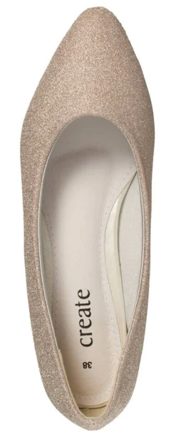 Create ballerinat R23-1-518 Champagne