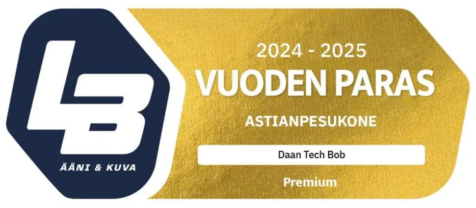 Daan Tech pöytäastianpesukone Bob musta kiilto