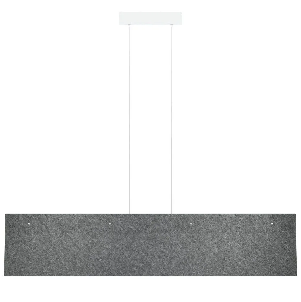 Design by Grönlund Acoustic Line 140 kattovalaisin tummanharmaa 3000K