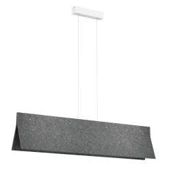 Design by Grönlund Acoustic Line 140 kattovalaisin tummanharmaa 4000K