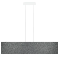Design by Grönlund Acoustic Line 140 kattovalaisin tummanharmaa 4000K