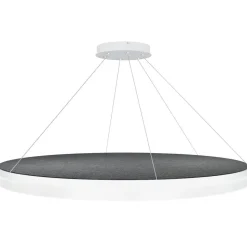 Design by Grönlund Acoustic Circulo 120 kattovalaisin tummanharmaa 4000K