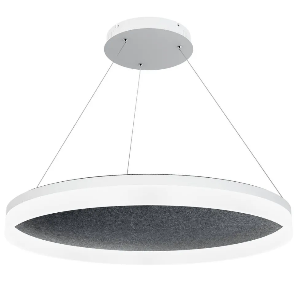 Design by Grönlund Acoustic Circulo 80 kattovalaisin tummanharmaa 4000K