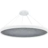 Design by Grönlund Acoustic Circulo 120 kattovalaisin vaaleanharmaa 3000K