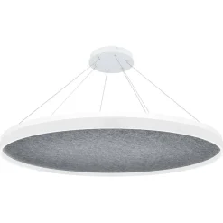Design by Grönlund Acoustic Circulo 120 kattovalaisin vaaleanharmaa 3000K