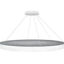 Design by Grönlund Acoustic Circulo 120 kattovalaisin vaaleanharmaa 4000K