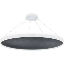 Design by Grönlund Acoustic Circulo 120 kattovalaisin tummanharmaa 3000K
