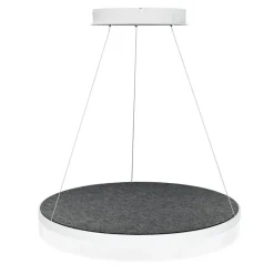 Design by Grönlund Acoustic Circulo 60 kattovalaisin tummanharmaa 4000K