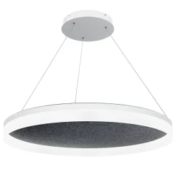 Design by Grönlund Acoustic Circulo 80 kattovalaisin tummanharmaa 3000K