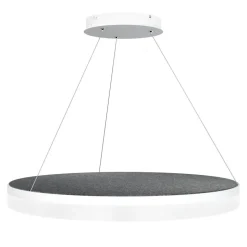 Design by Grönlund Acoustic Circulo 80 kattovalaisin tummanharmaa 3000K