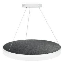 Design by Grönlund Acoustic Circulo 80 kattovalaisin tummanharmaa 3000K