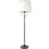 Design by Grönlund Crystal lattiavalaisin valkoinen/mustakromi