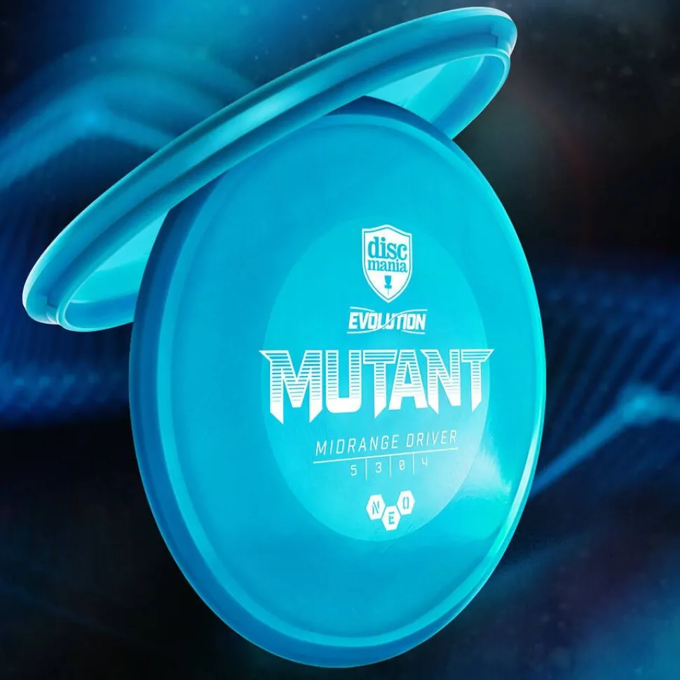 Discmania frisbeegolfkiekko Neo Mutant eri värejä