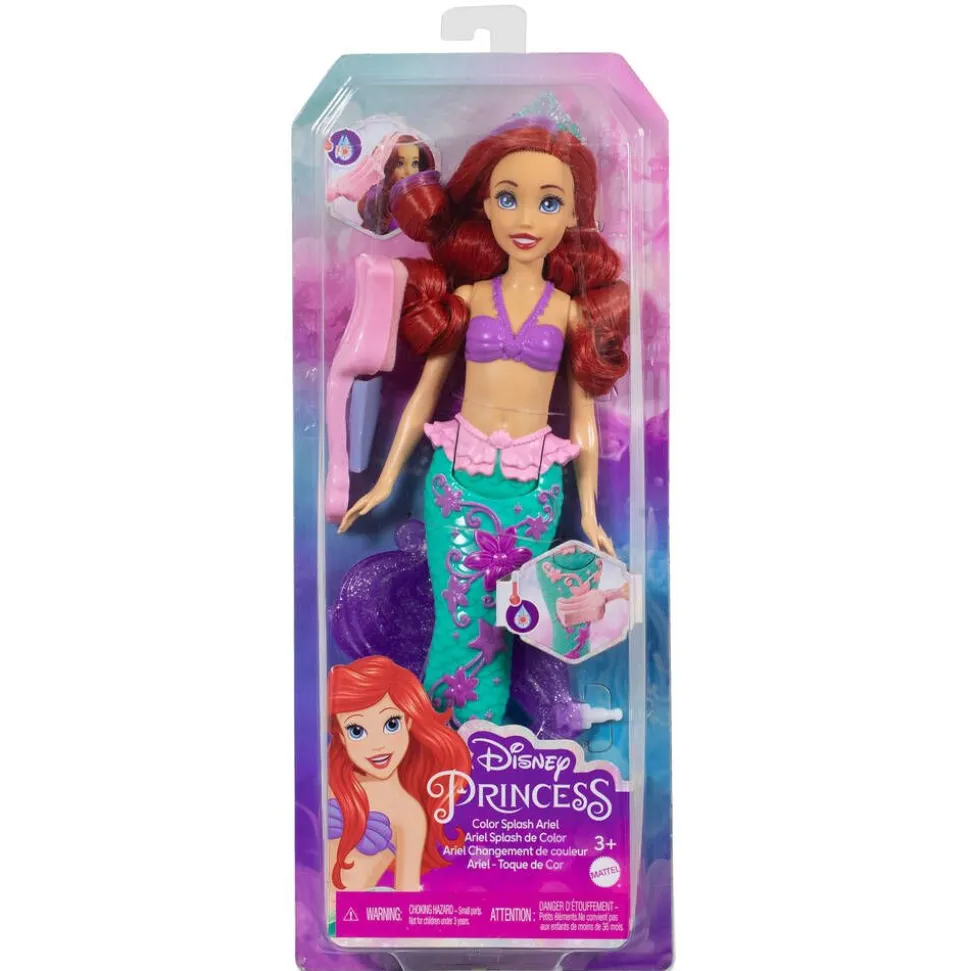 Disney Princess Hyper Hair Feature Ariel nukke
