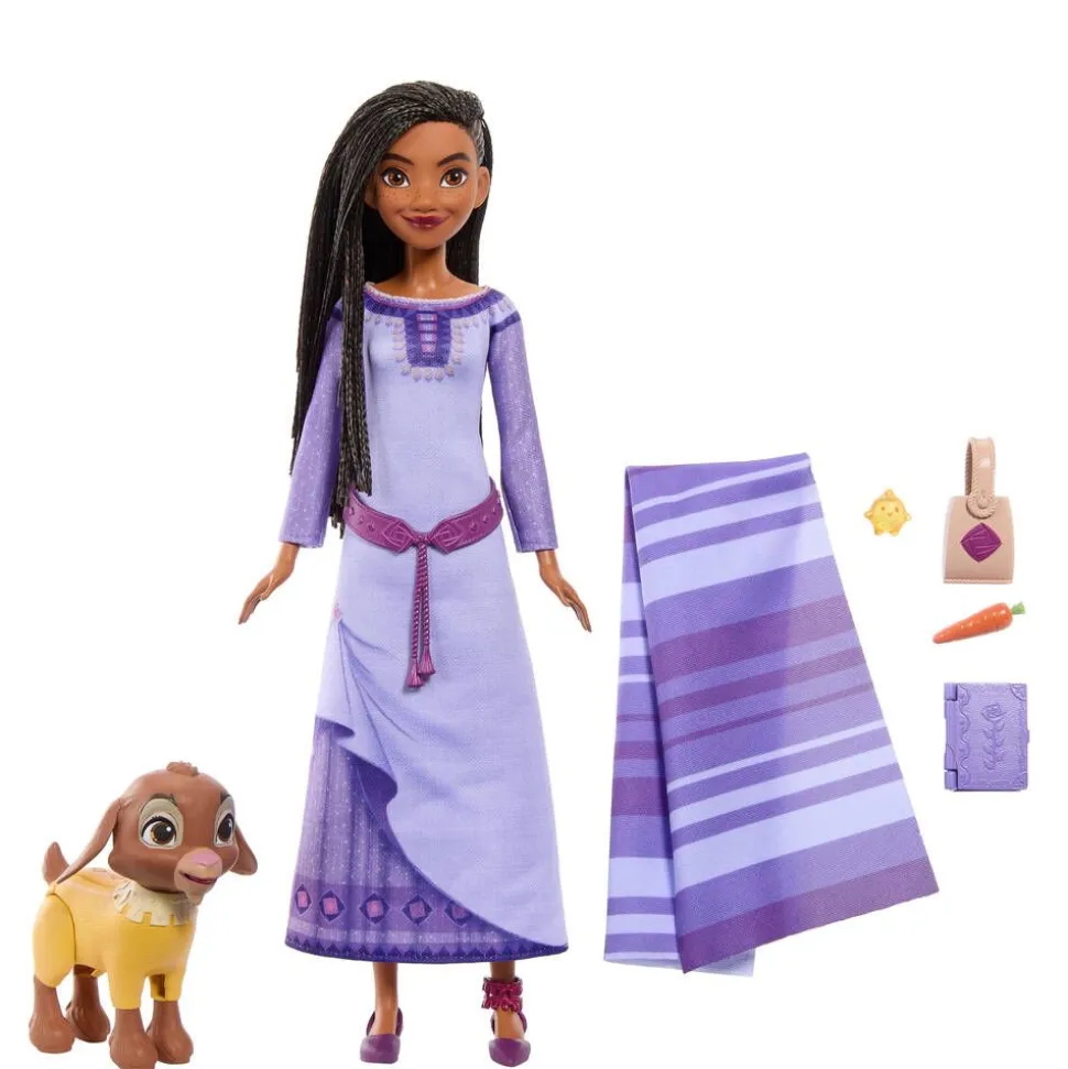 Disney Princess Wish Fd Hero Doll Travel Pack Hpx25