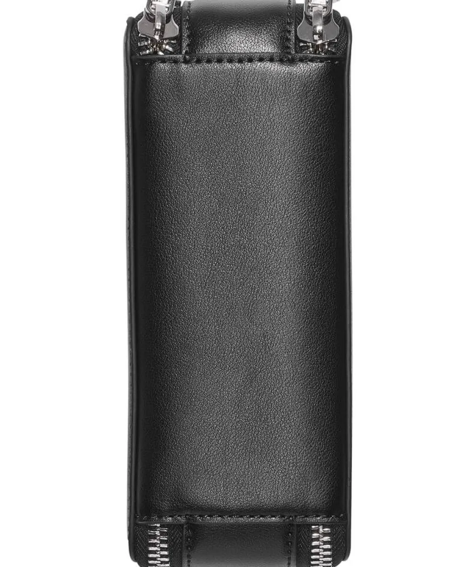 DKNY olkalaukku Carter Camera Bag BSV Black Silver