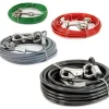 Dog TIE-OUT Cable -kiinnitysvaijeri, L+ > 56kg / 9m
