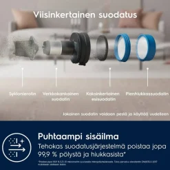 Electrolux varsi-imuri Animal 700 EP71AB14UG harmaa