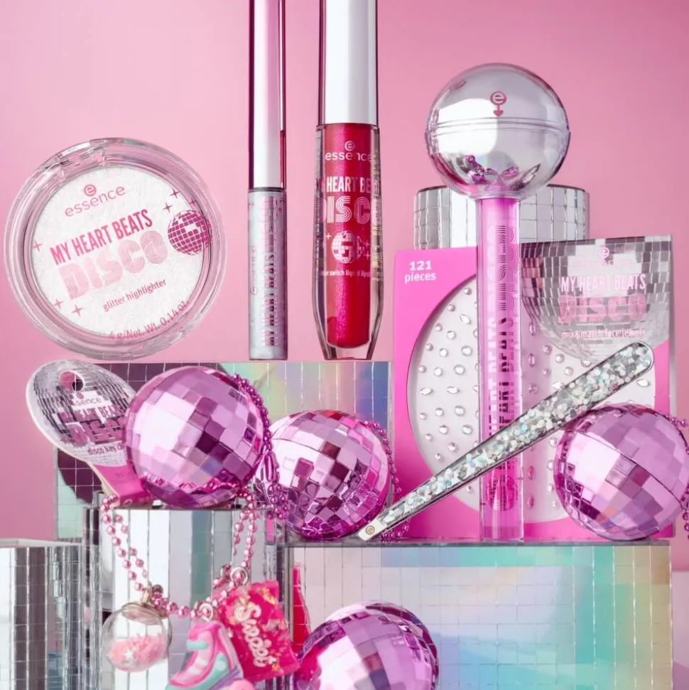 Essence huulipuna MY HEART BEATS DISCO glitter switch 01
