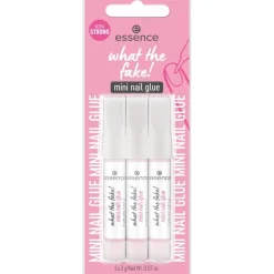 Essence kynsiliima What The Fake! mini nail glue 01