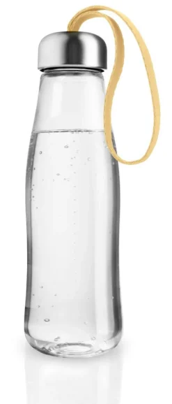 Eva Solo juomapullo lasia 0,5 L keltainen