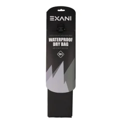 Exani pakkauspussi vesitiivis medium 20 l musta