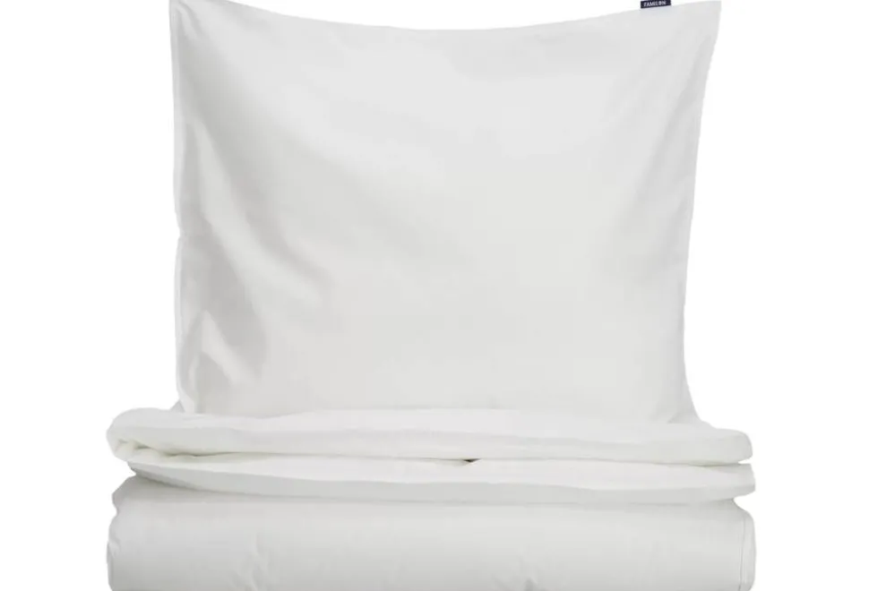 Familon Percale pussilakanasetti valkoinen 150x210/55x65