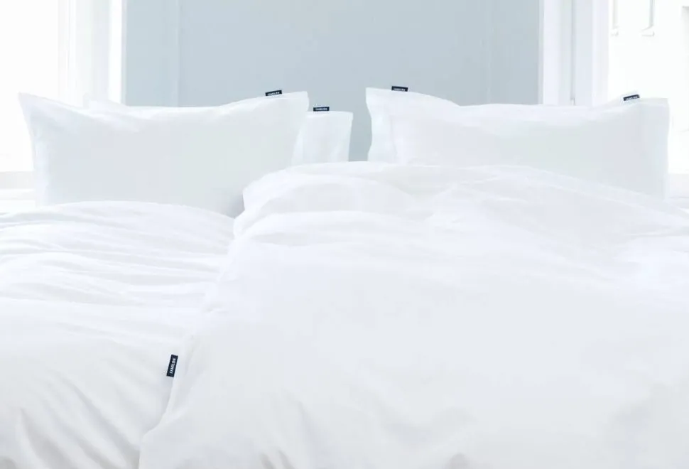 Familon Percale pussilakanasetti valkoinen 150x210/55x65