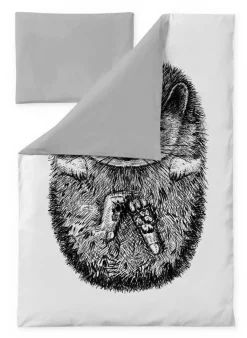 Finlayson vauvan pussilakanasetti Siili 85x125+40x60 cm mu/va
